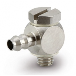 Khuỷu tay Barb cho ống mềm M-3ALU-3, -4 Mini Lắp